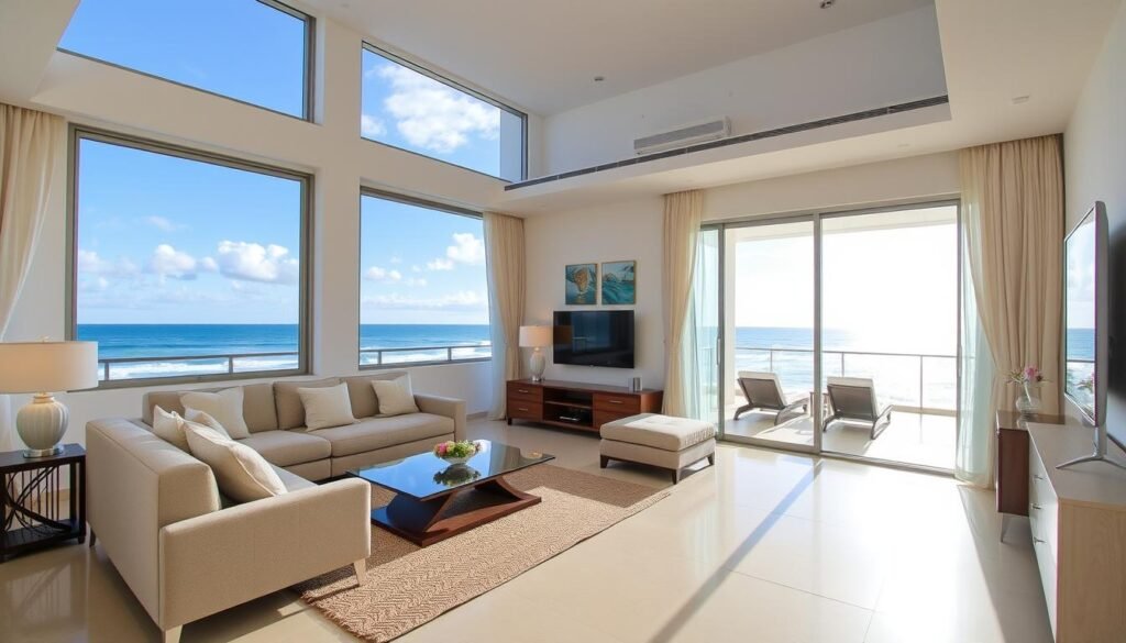 Beachfront apartment in Fortaleza, Brazil showing successful investment in Brazil real estate Beachfront apartment in Fortaleza, Brazil showing successful investment in Brazil real estate