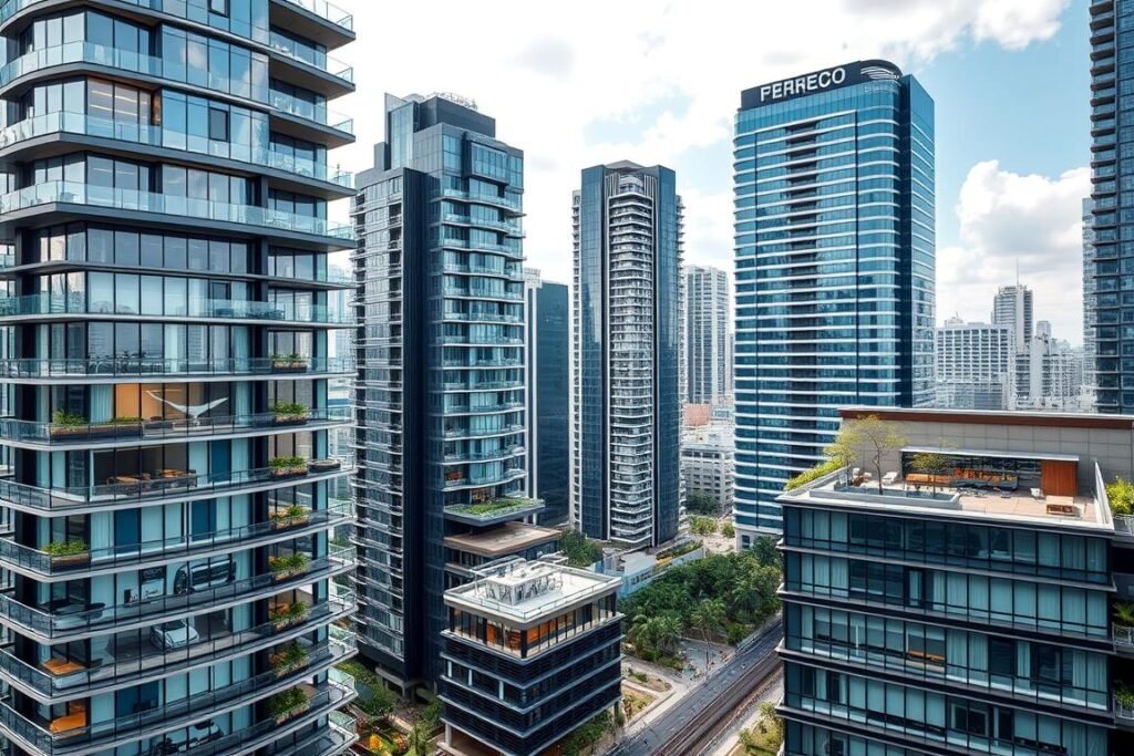 Luxury high-rise buildings in São Paulo representing high-end property investment in Brazil opportunities Luxury high-rise buildings in São Paulo representing high-end property investment in Brazil opportunities