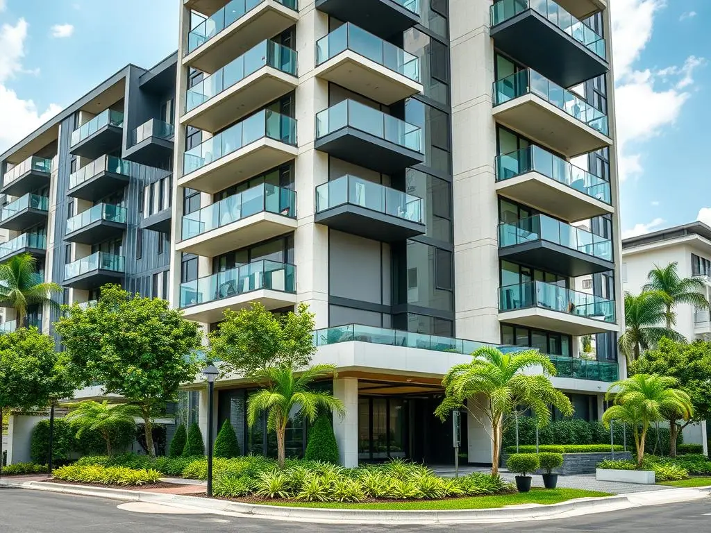 Modern apartment building in São Paulo, popular residential investment to invest in Brazil real estate Modern apartment building in São Paulo, popular residential investment to invest in Brazil real estate