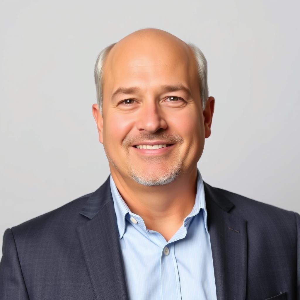 Retrato de Michael S., investidor americano que obteve sucesso com investimentos imobiliários em São Paulo Retrato de Michael S., investidor americano que obteve sucesso com investimentos imobiliários em São Paulo