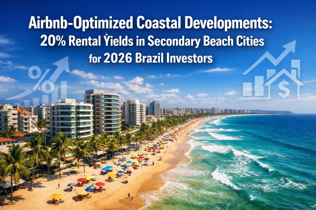 Airbnb-Optimized Coastal Developments: 20% Rental Yields in Secondary Beach Cities for 2026 Brazil Investors