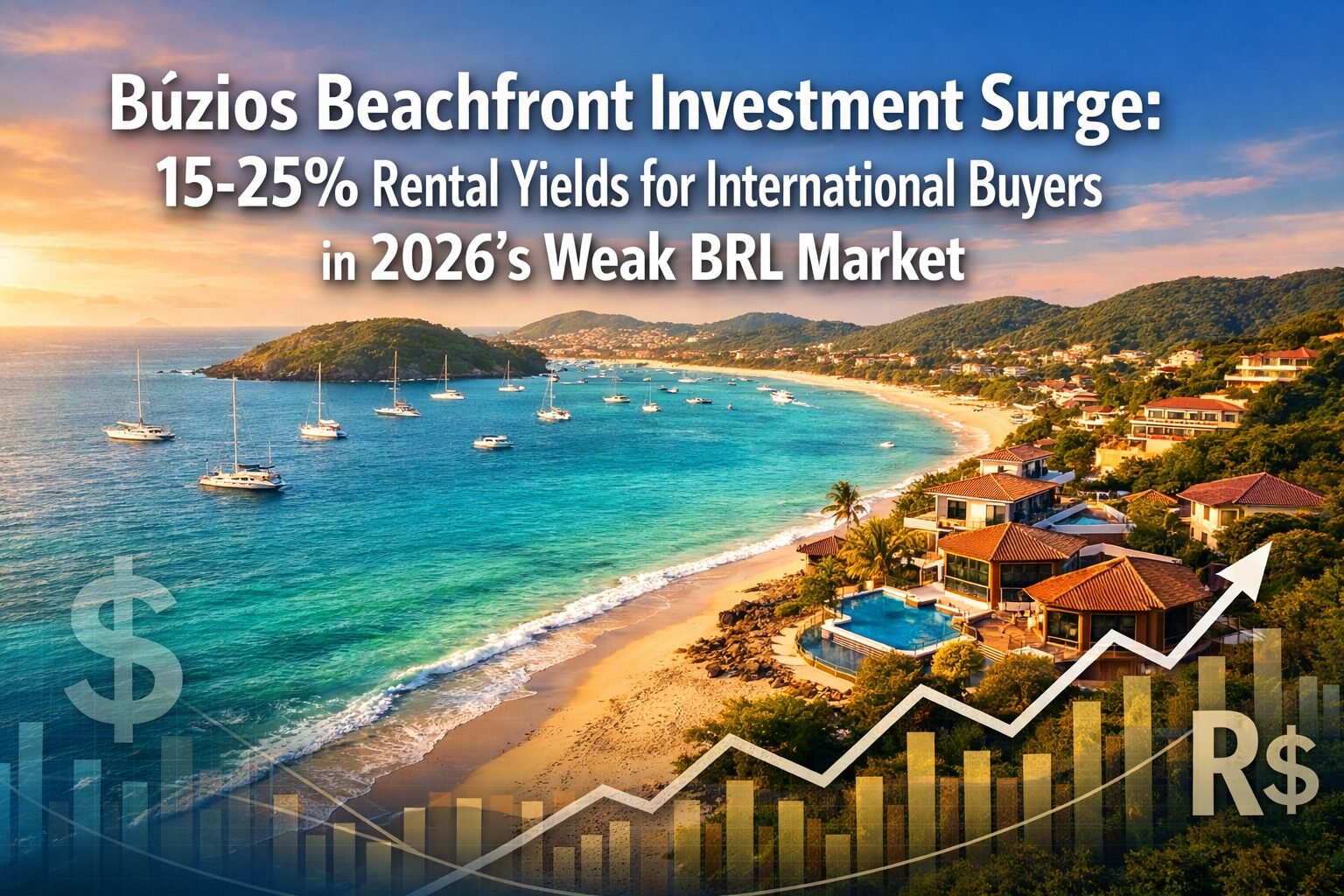 Búzios Beachfront Investment Surge: 15-25% Rental Yields for International Buyers in 2026's Weak BRL Market
