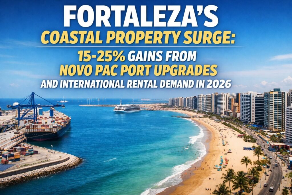 Fortaleza's Coastal Property Surge: 15-25% Gains from Novo PAC Port Upgrades and International Rental Demand in 2026