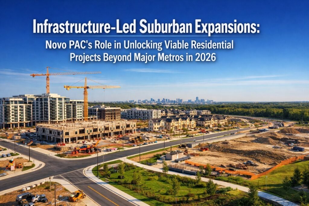 Infrastructure-Led Suburban Expansions: Novo PAC's Role in Unlocking Viable Residential Projects Beyond Major Metros in 2026