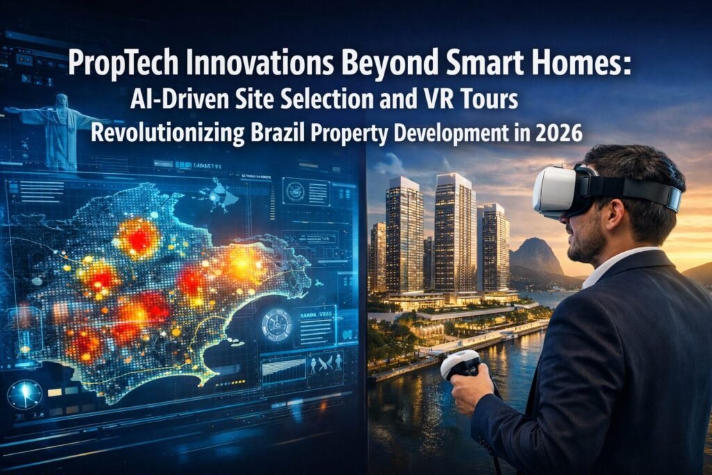 PropTech Innovations Beyond Smart Homes: AI-Driven Site Selection and VR Tours Revolutionizing Brazil Property Development in 2026