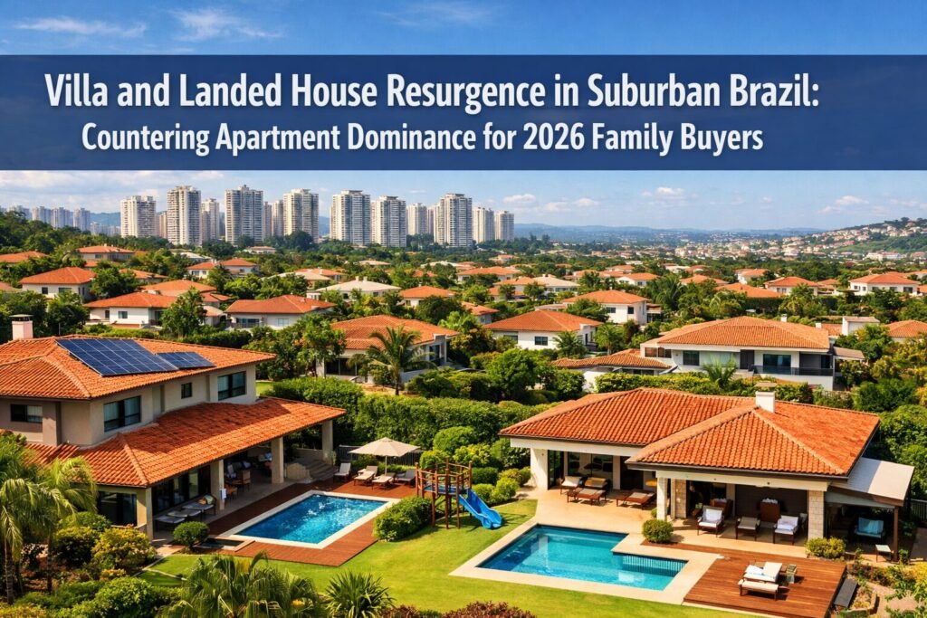 Villa and Landed House Resurgence in Suburban Brazil: Countering Apartment Dominance for 2026 Family Buyers