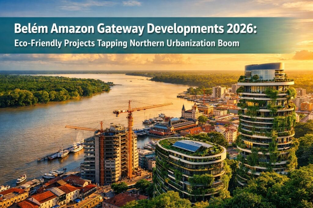Belém Amazon Gateway Developments 2026: Eco-Friendly Projects Tapping Northern Urbanization Boom