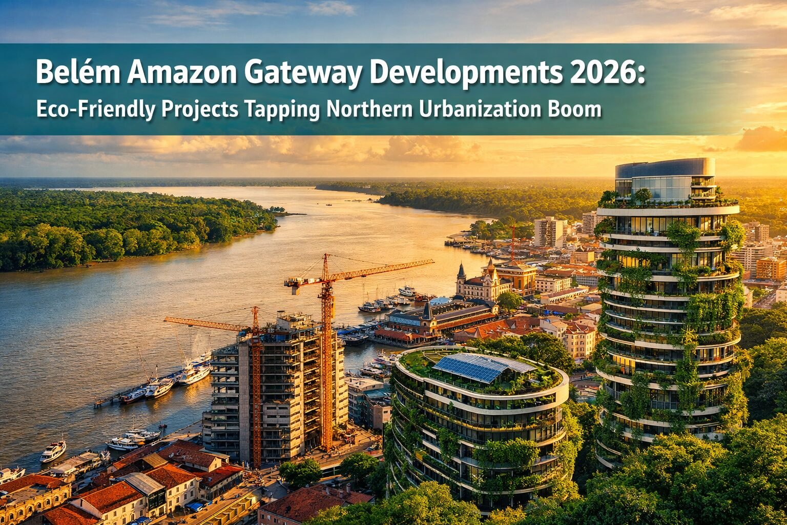 Belém Amazon Gateway Developments 2026: Eco-Friendly Projects Tapping Northern Urbanization Boom