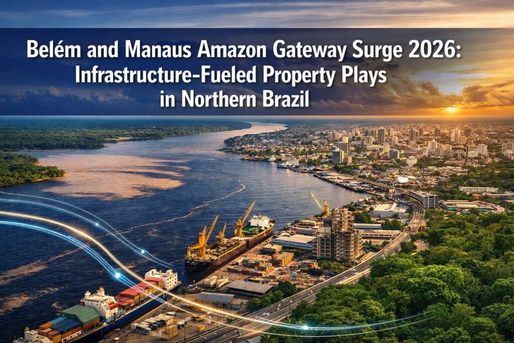 Belém and Manaus Amazon Gateway Surge 2026: Infrastructure-Fueled Property Plays in Northern Brazil