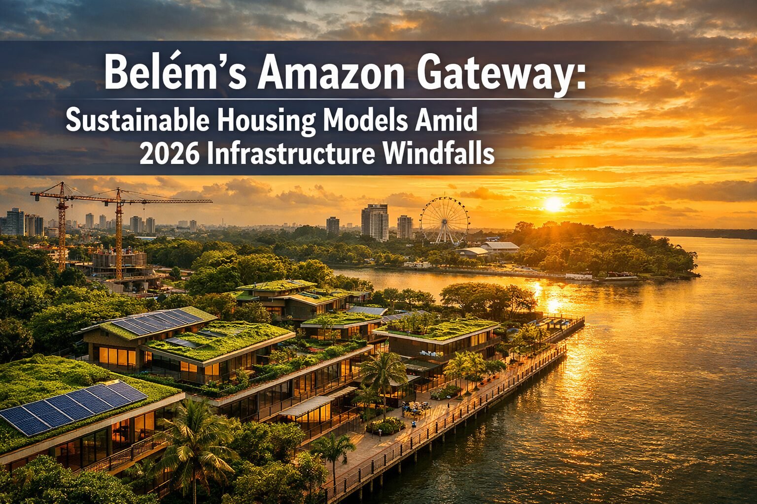 Belém's Amazon Gateway Developments: Sustainable Housing Models Amid 2026 Infrastructure Windfalls