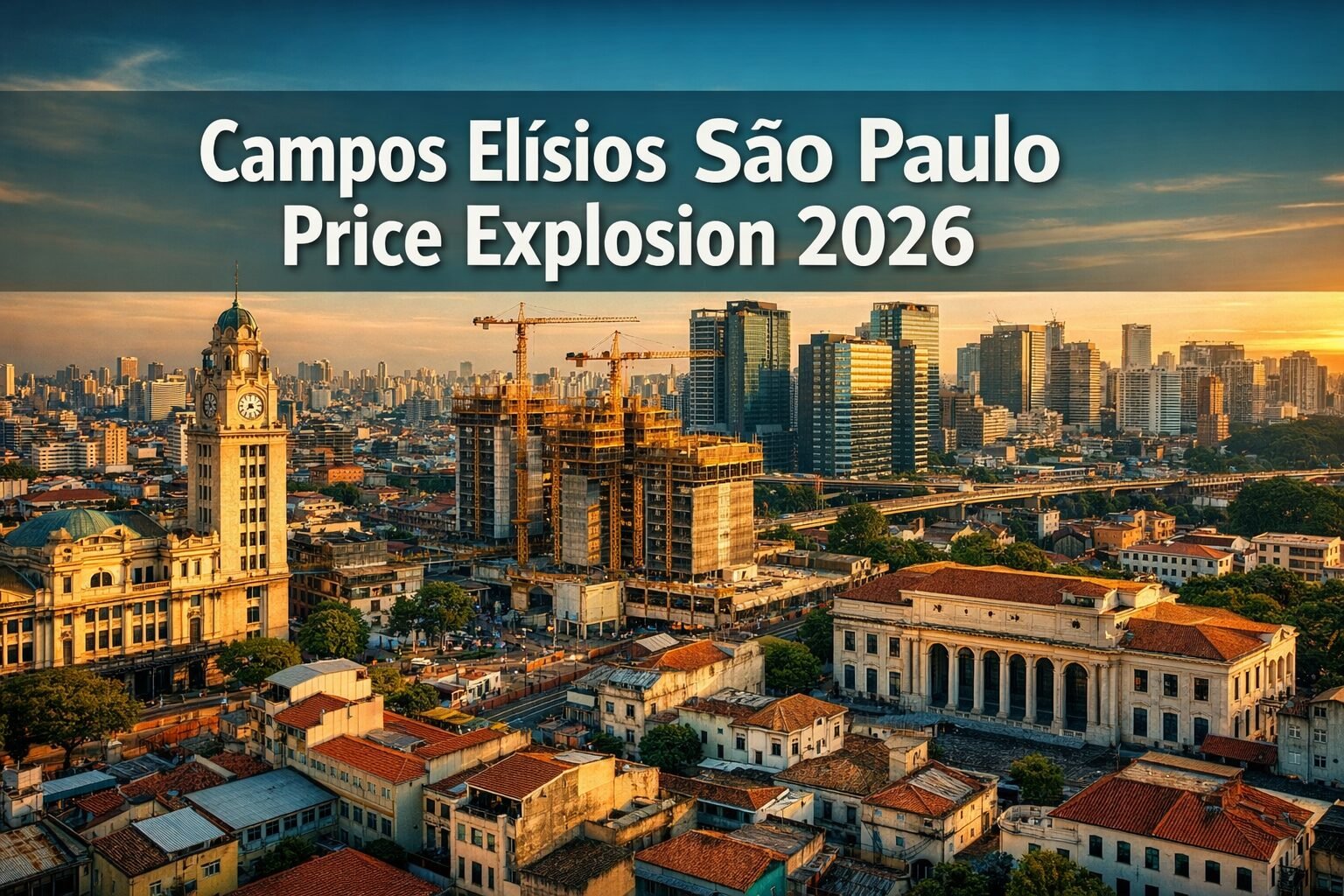 Campos Elísios São Paulo Price Explosion 2026: Developer Tactics for 25%+ Growth in Emerging North Zone Hotspots