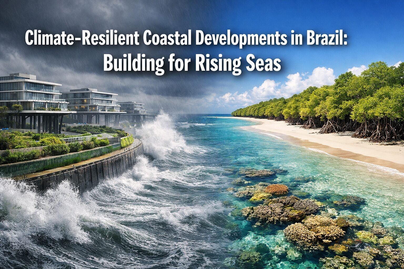Climate-Resilient Coastal Developments in Brazil: Building for Rising Seas, Flood Risk, and Insurance Shifts