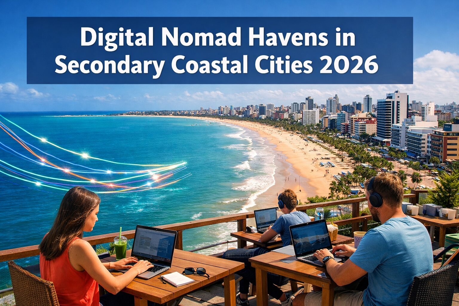 Digital Nomad Havens in Secondary Coastal Cities 2026: Building High-Speed Internet and Office-Ready Properties for Premium Rents