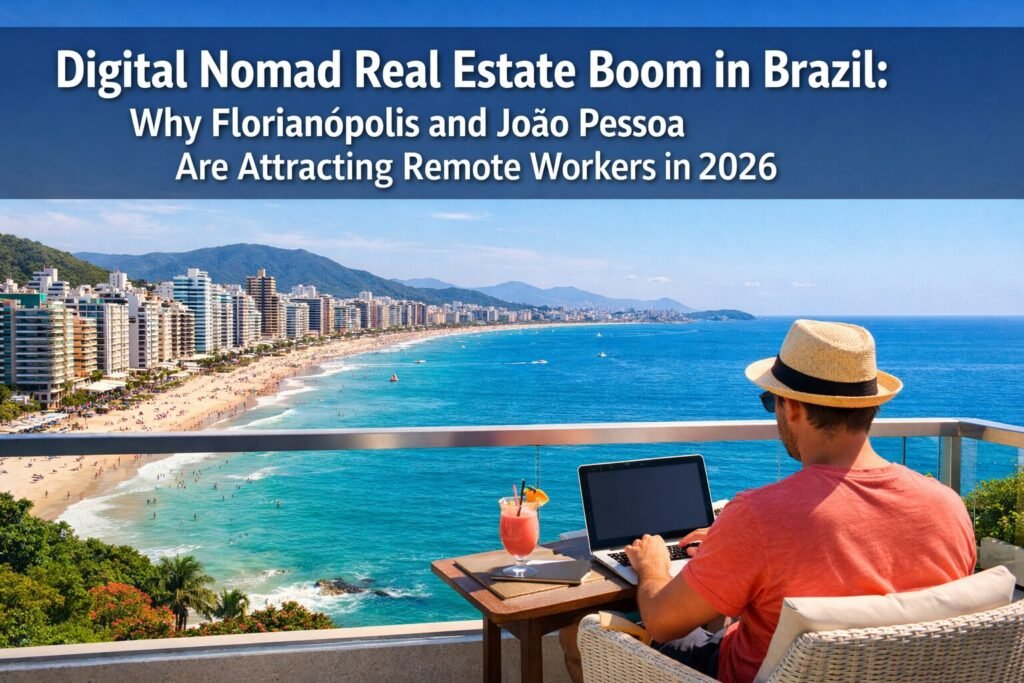 Digital Nomad Real Estate Boom in Brazil: Why Florianópolis and João Pessoa Are Attracting Remote Workers in 2026