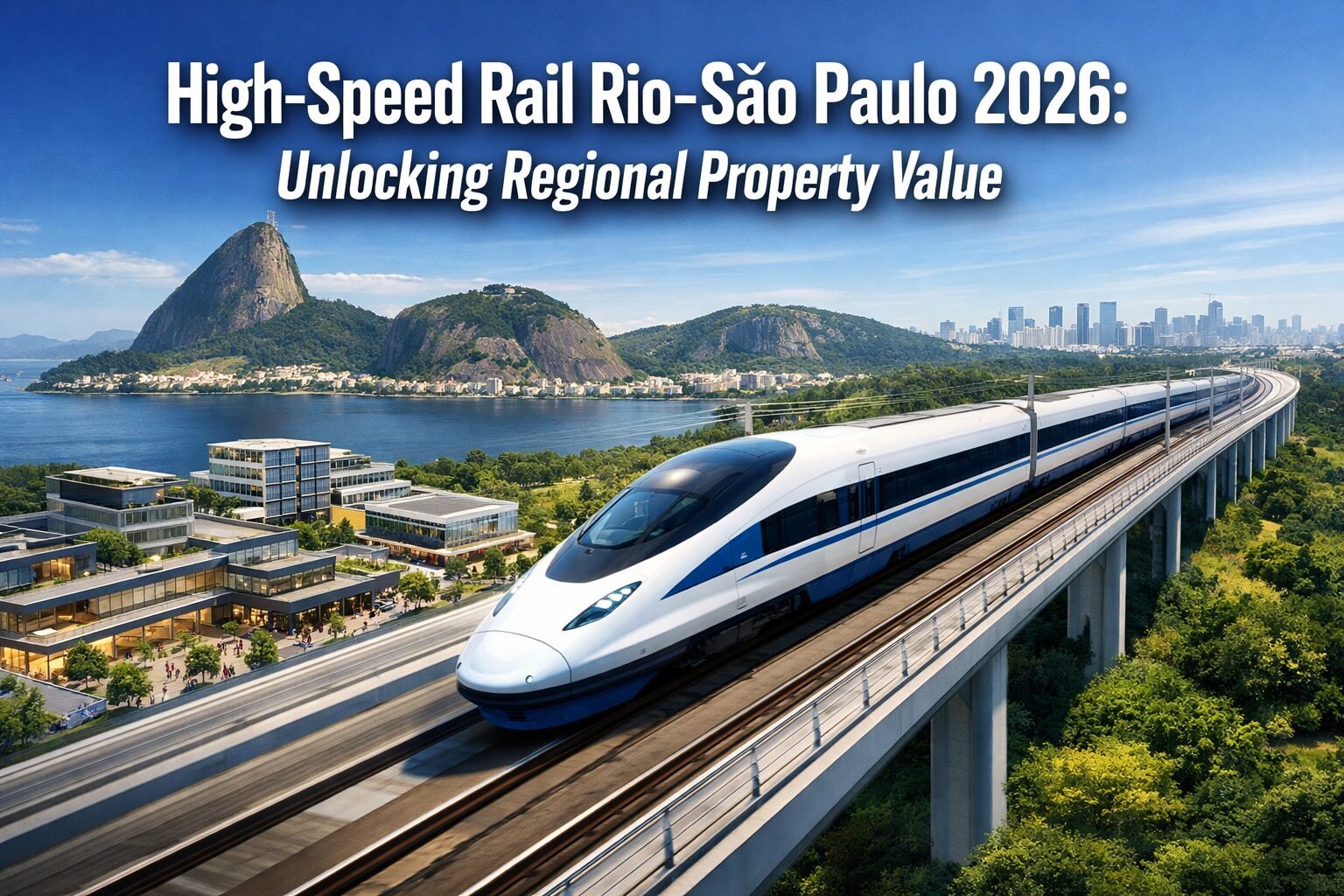 High-Speed Rail Rio-São Paulo 2026: Unlocking Regional Property Value Along Proposed Corridors