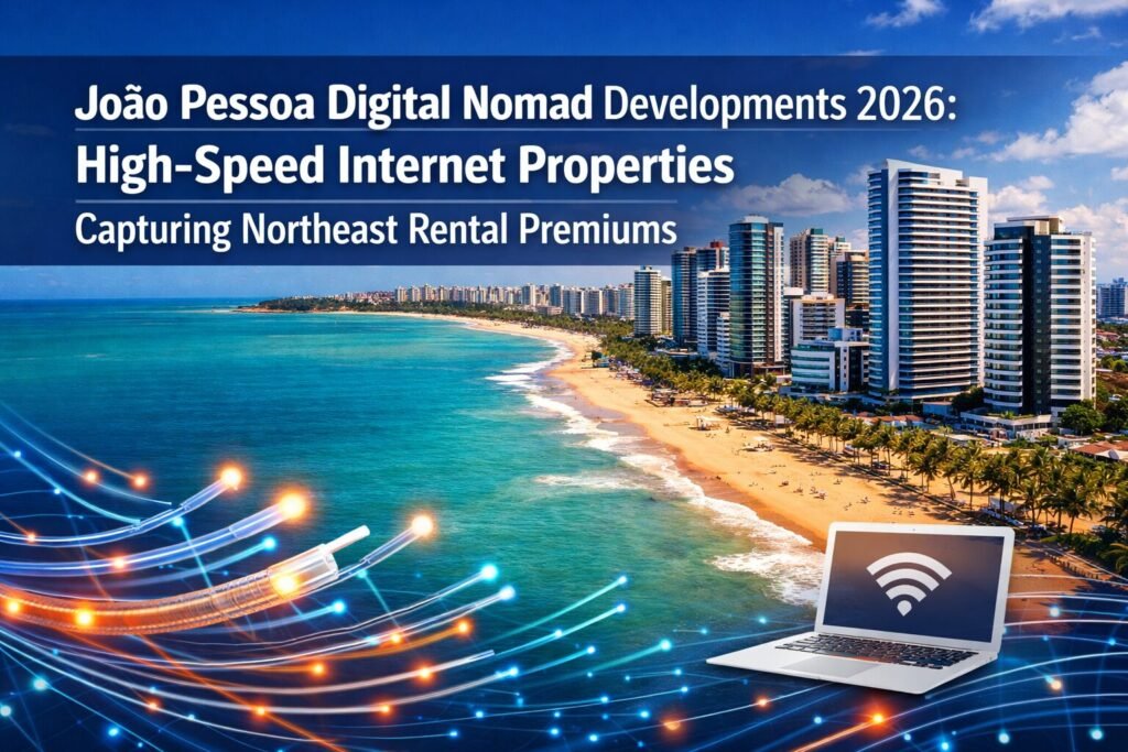João Pessoa Digital Nomad Developments 2026: High-Speed Internet Properties Capturing Northeast Rental Premiums