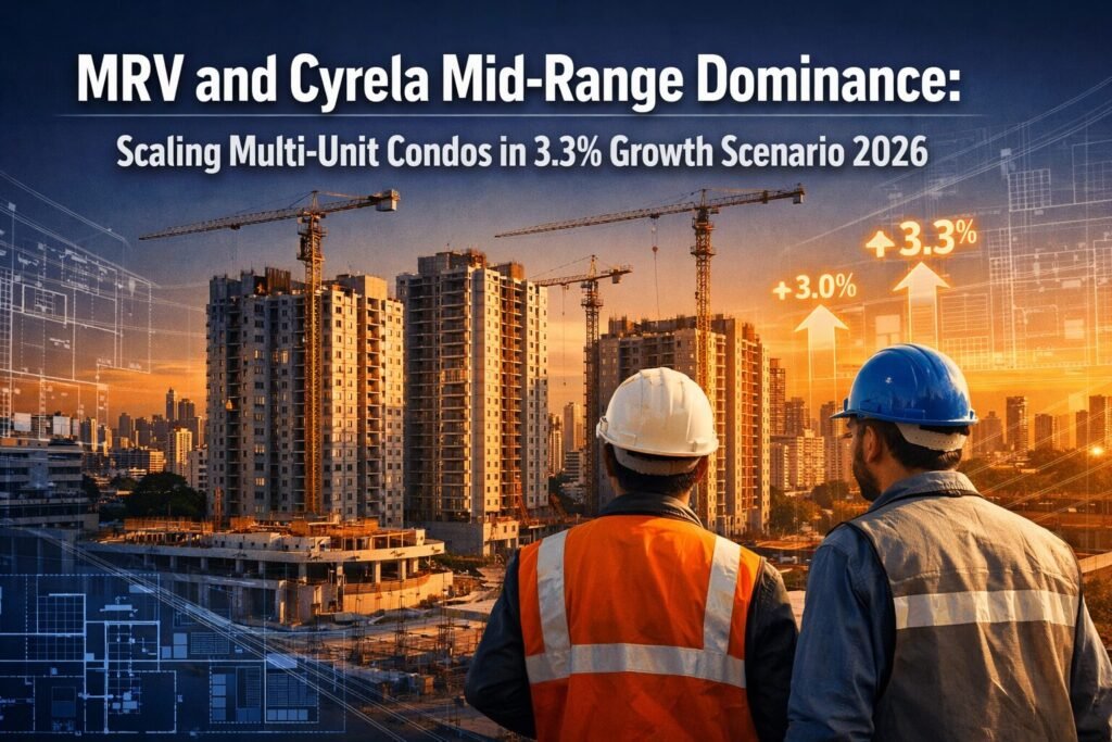 MRV and Cyrela Mid-Range Dominance: Scaling Multi-Unit Condos in 3.3% Growth Scenario 2026