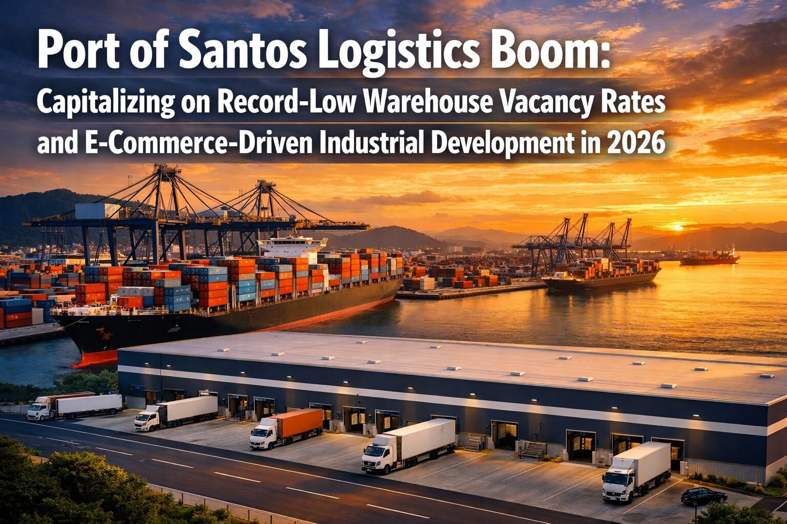 Port of Santos Logistics Boom: Capitalizing on Record-Low Warehouse Vacancy Rates and E-Commerce-Driven Industrial Development in 2026