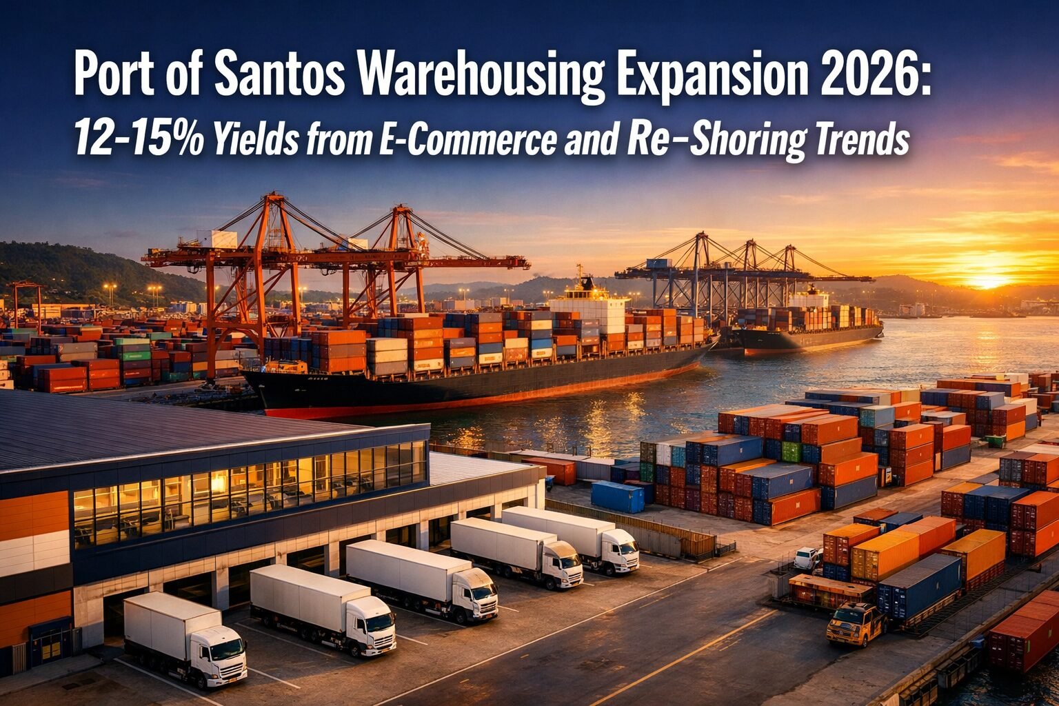 Port of Santos Warehousing Expansion 2026: 12-15% Yields from E-Commerce and Re-Shoring Trends