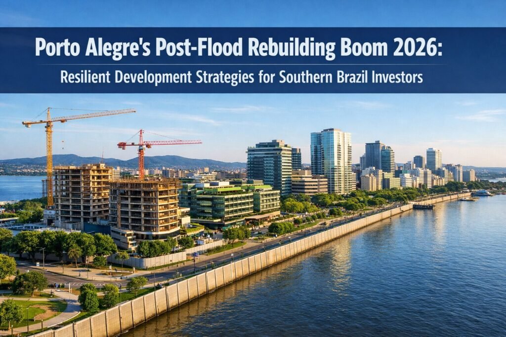 Porto Alegre's Post-Flood Rebuilding Boom 2026: Resilient Development Strategies for Southern Brazil Investors