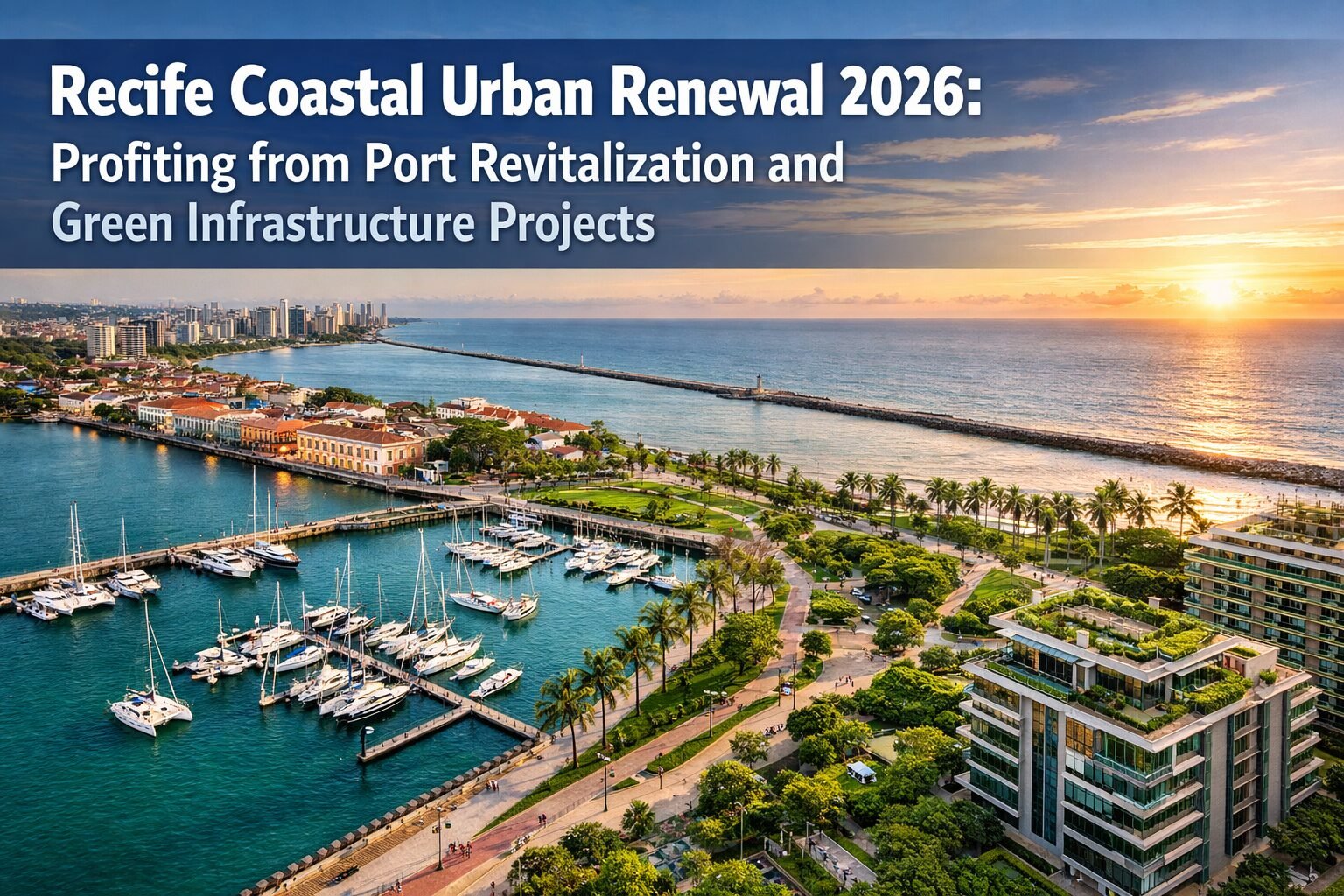 Recife Coastal Urban Renewal 2026: Profiting from Port Revitalization and Green Infrastructure Projects