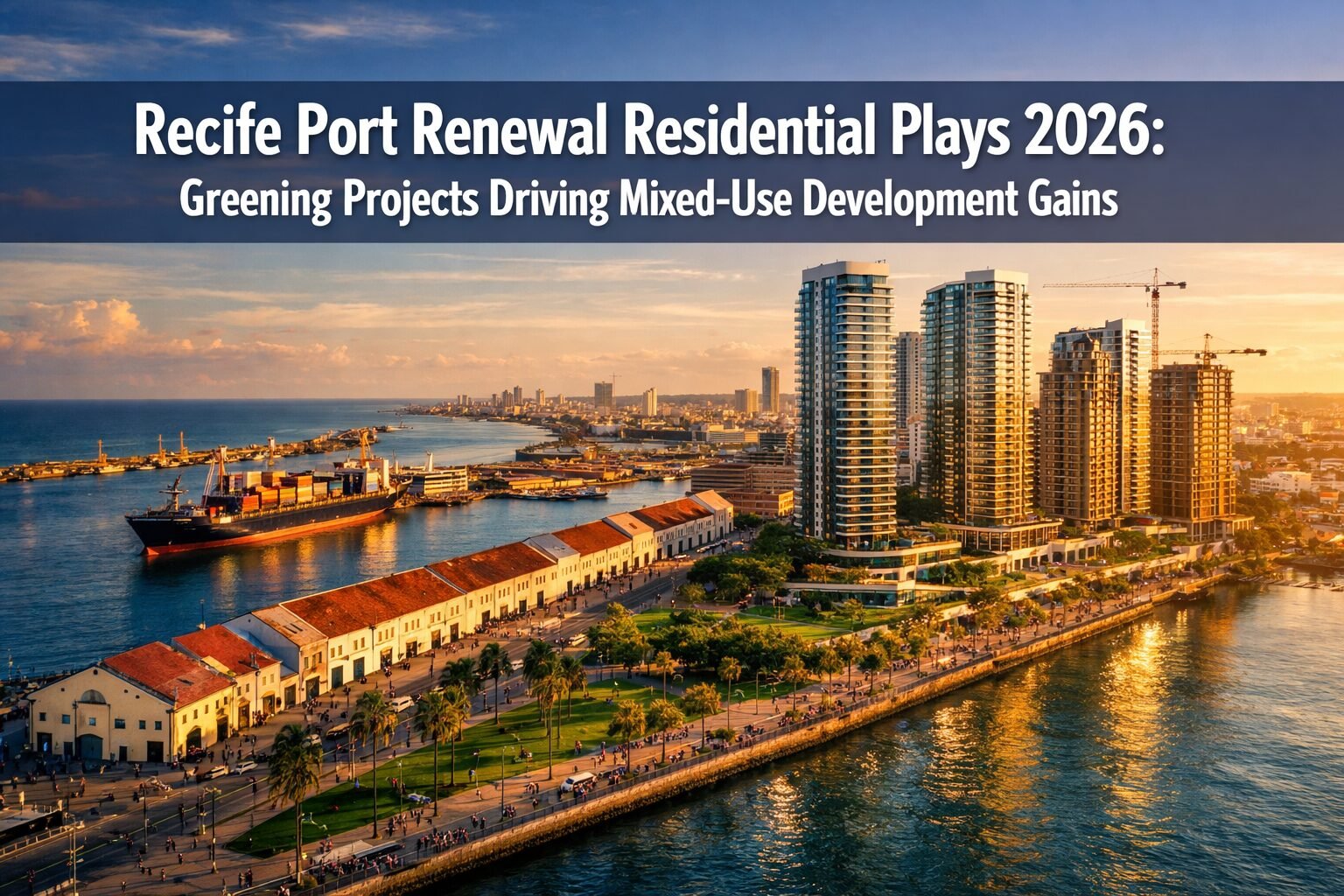 Recife Port Renewal Residential Plays 2026: Greening Projects Driving Mixed-Use Development Gains