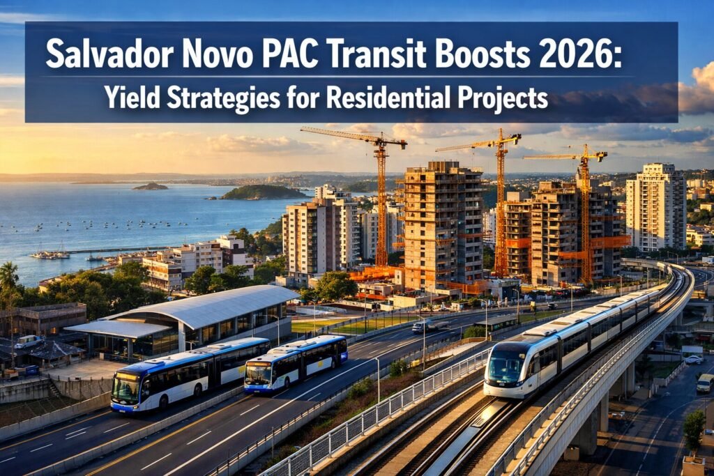 Salvador Novo PAC Transit Boosts 2026: Yield Strategies for Residential Projects Along New Urban Mobility Lines