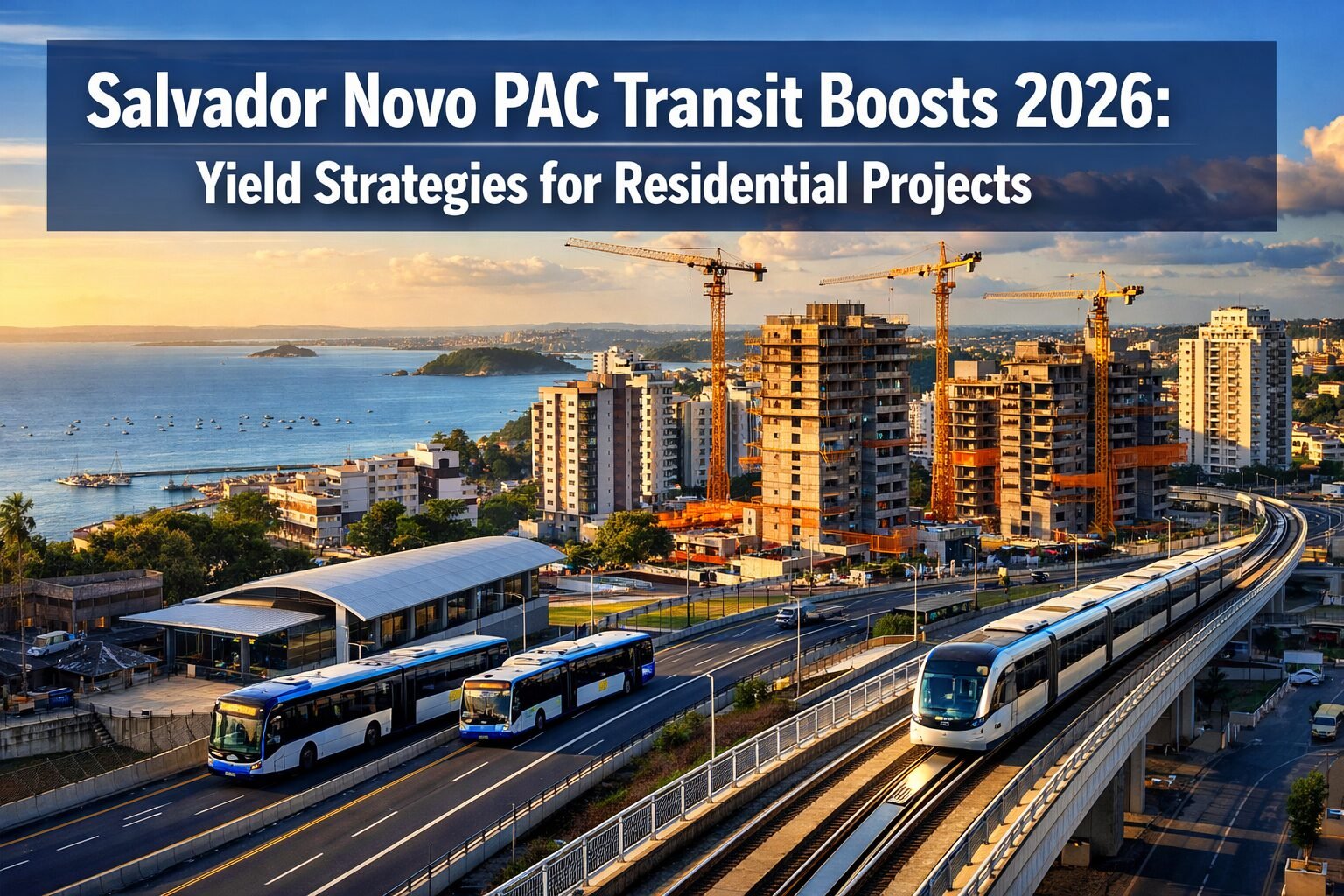 Salvador Novo PAC Transit Boosts 2026: Yield Strategies for Residential Projects Along New Urban Mobility Lines