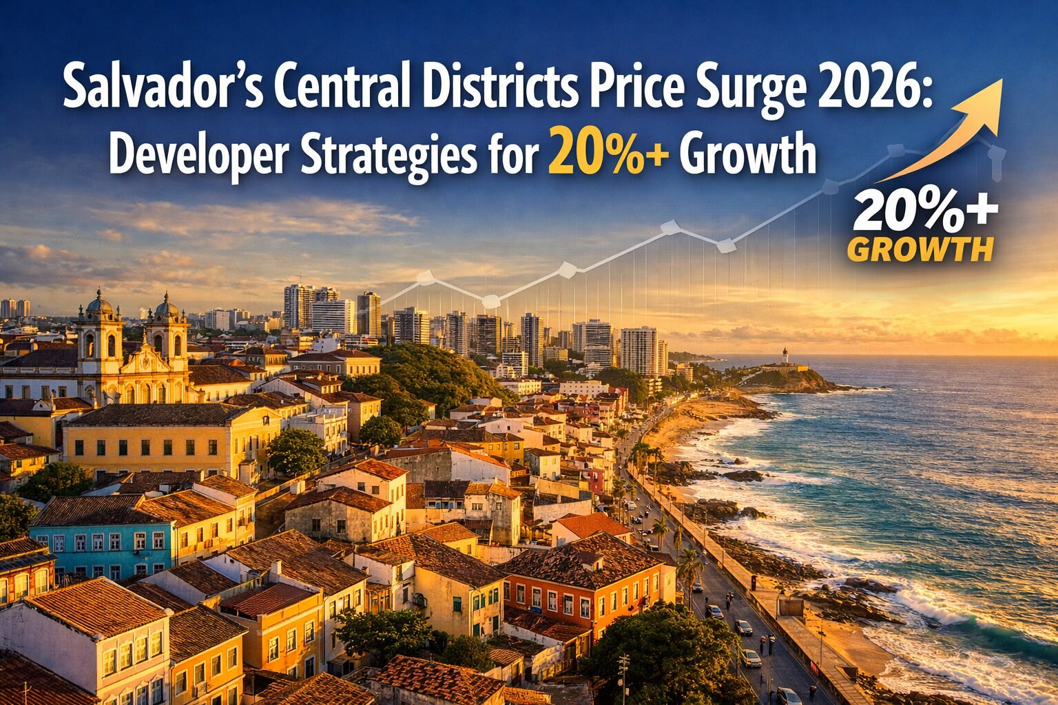 Salvador's Central Districts Price Surge 2026: Developer Strategies for 20%+ Growth in Brazil's Secondary City Leader