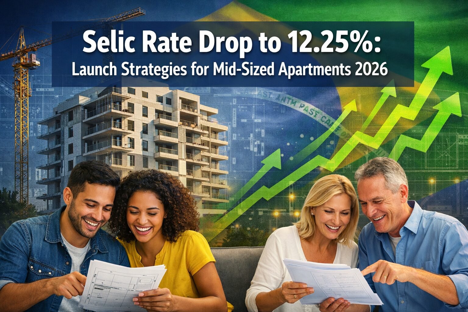 Selic Rate Drop to 12.25% Impact: Launch Strategies for Mid-Sized Apartments in a Expanding Buyer Market 2026