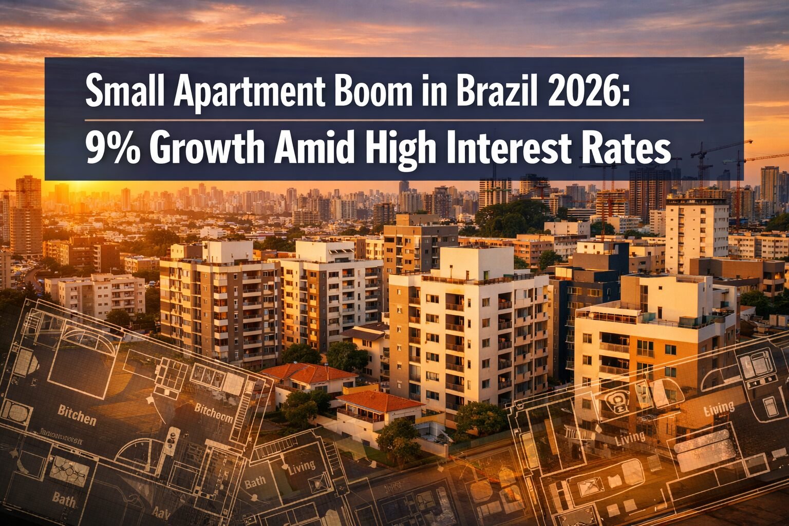 Small Apartment Boom in Brazil 2026: Capturing 9% Appreciation with Affordable Units Amid 15% Selic Constraints