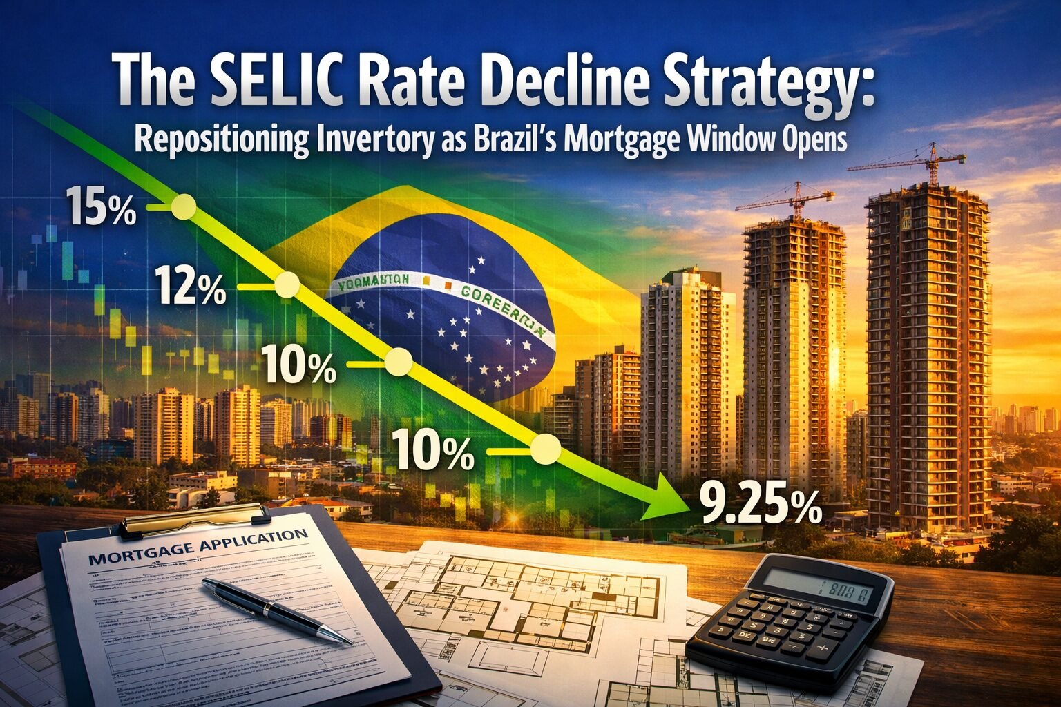 The SELIC Rate Decline Strategy: How Developers Should Reposition Inventory as Brazil's Mortgage Affordability Window Opens in 2026