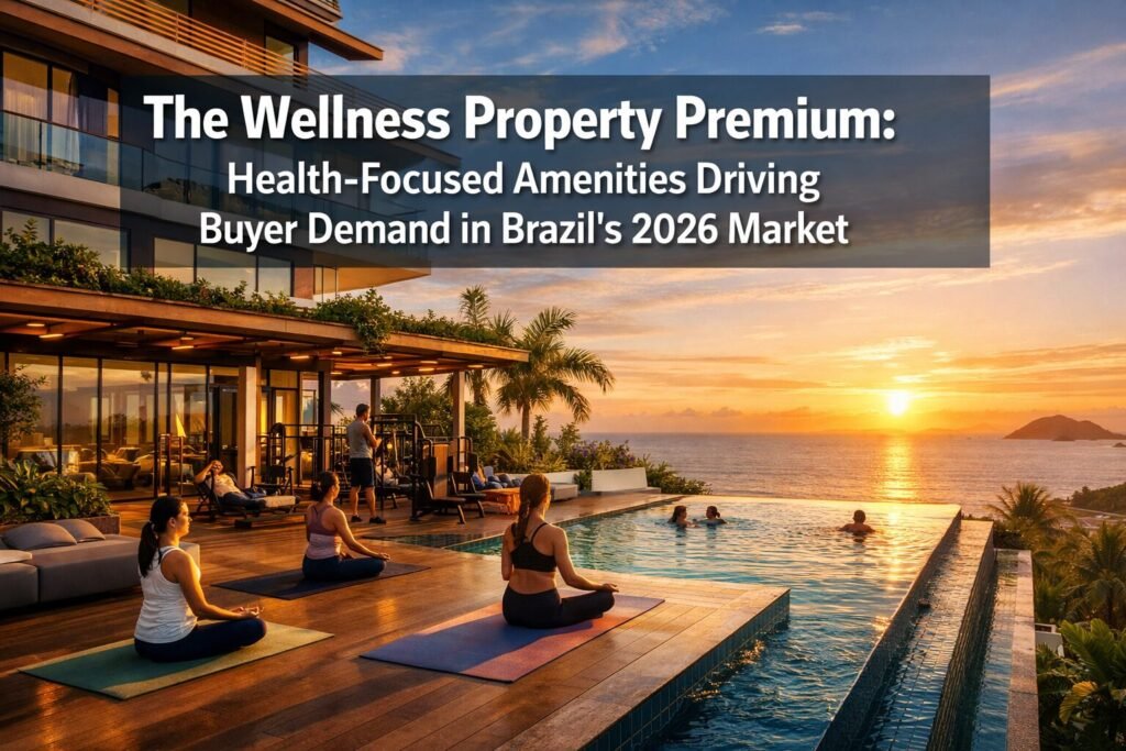 The Wellness Property Premium: Health-Focused Amenities Driving Buyer Demand in Brazil's 2026 Market