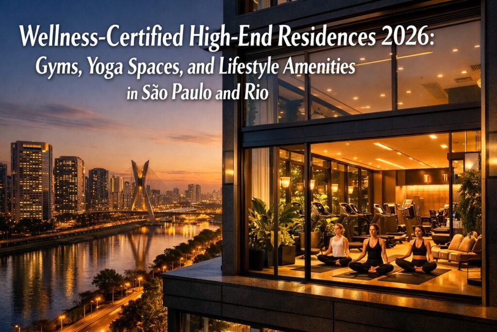 Wellness-Certified High-End Residences 2026: Gyms, Yoga Spaces, and Lifestyle Amenities in São Paulo and Rio