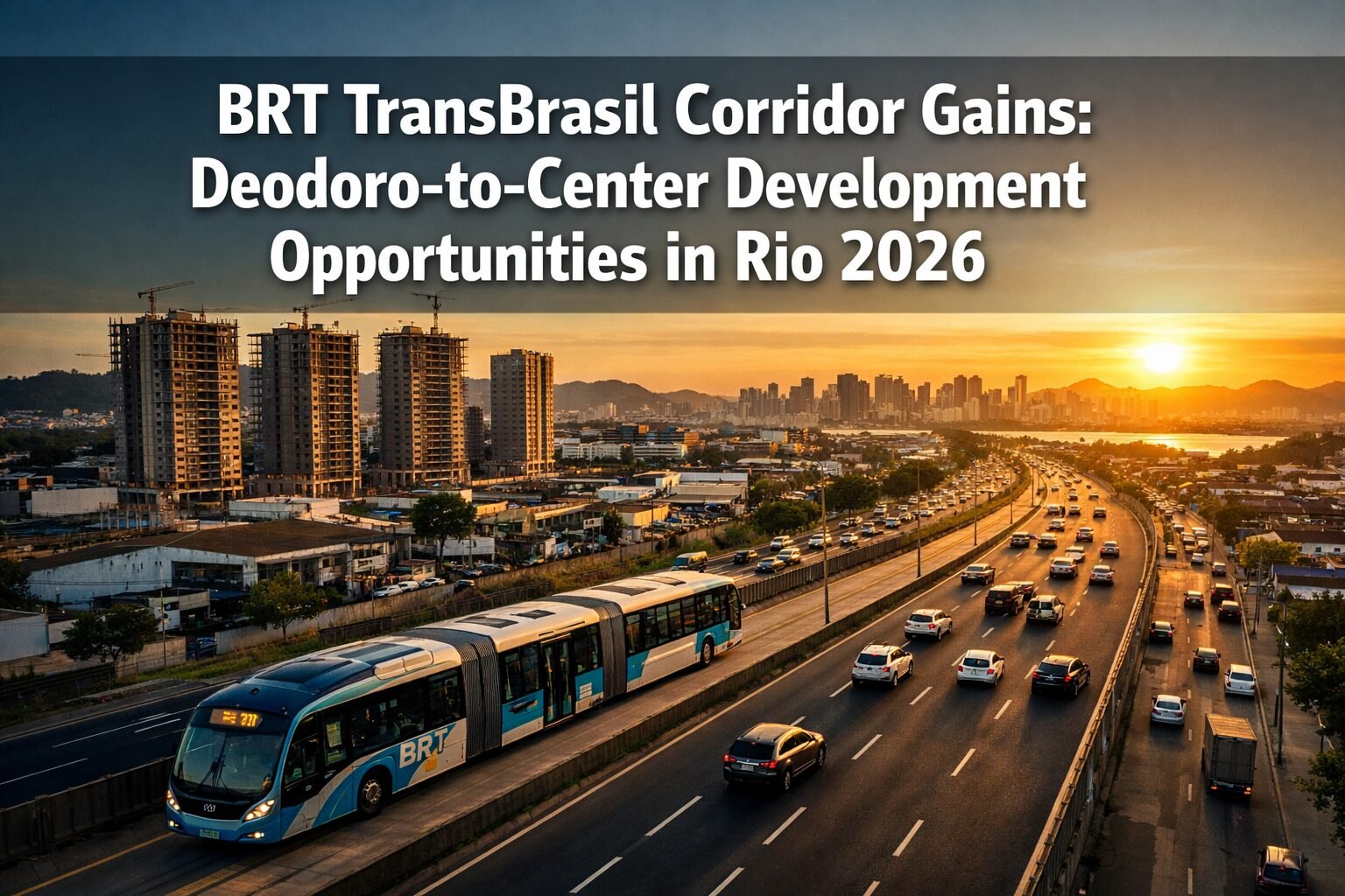 BRT TransBrasil Corridor Gains: Deodoro-to-Center Development Opportunities in Rio 2026