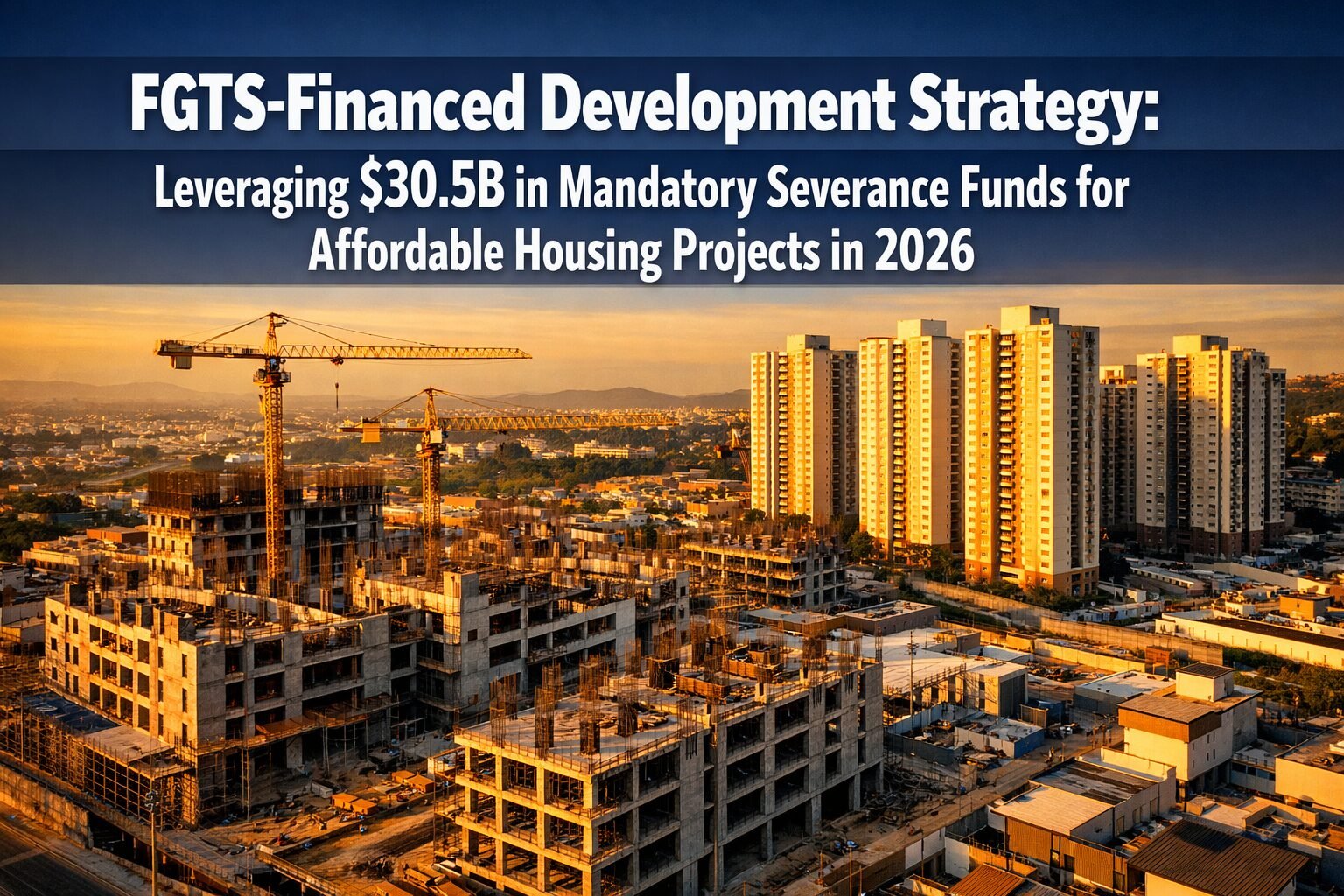 FGTS-Financed Development Strategy: Leveraging $30.5B in Mandatory Severance Funds for Affordable Housing Projects in 2026