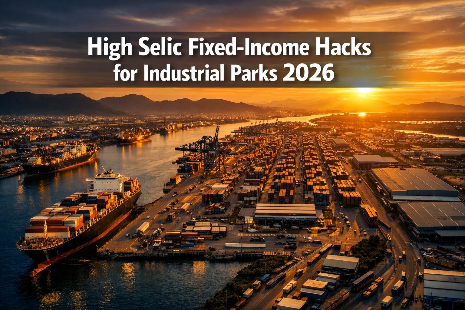 High Selic Fixed-Income Hacks for Industrial Parks 2026: Logistics Developments Near Porto Santos Expansion