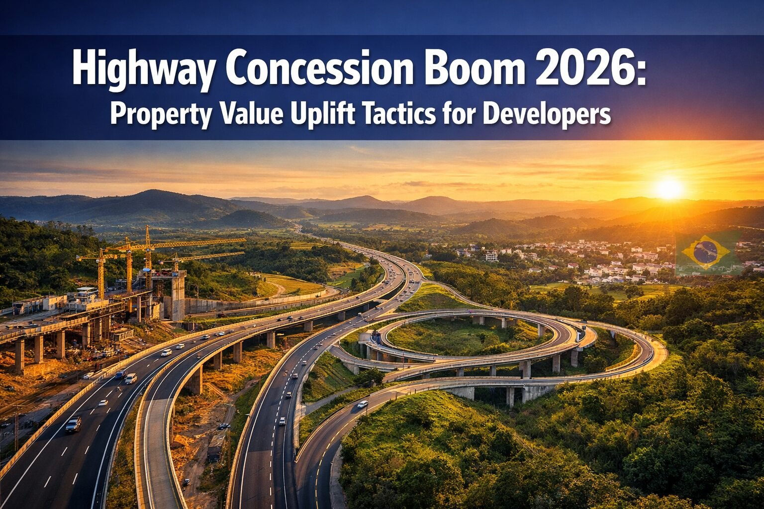 Highway Concession Boom 2026: Property Value Uplift Tactics for Developers Along Brazil's 15 New Routes