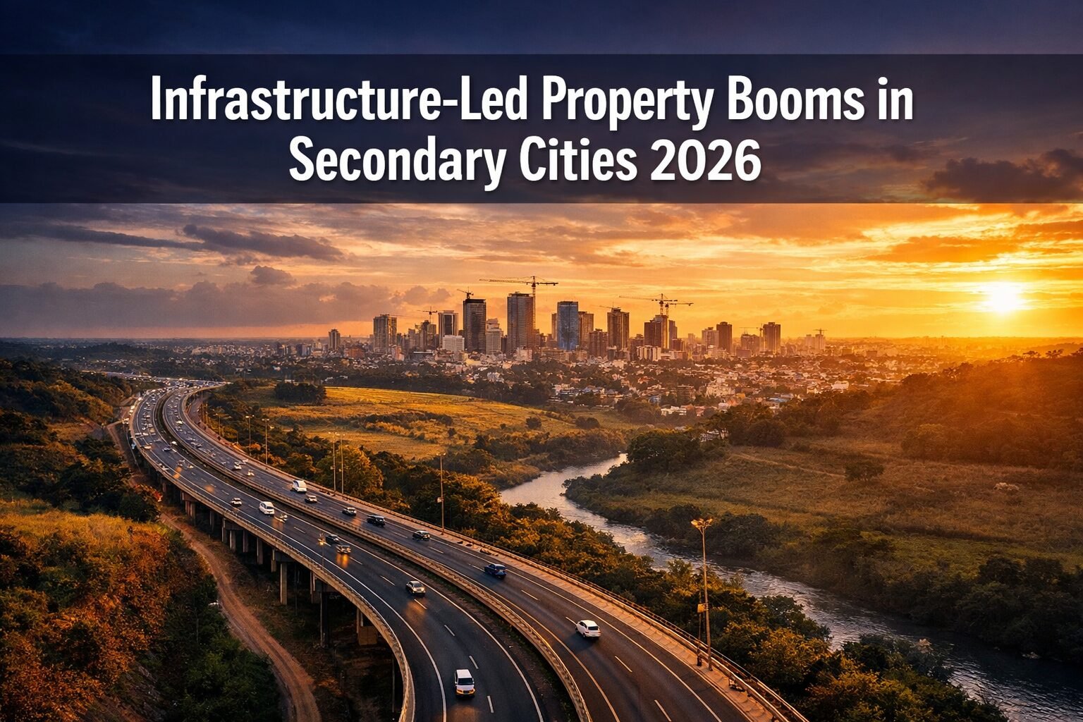 Infrastructure-Led Property Booms in Secondary Cities 2026: Highway and Railway Impacts on Inland Development Values