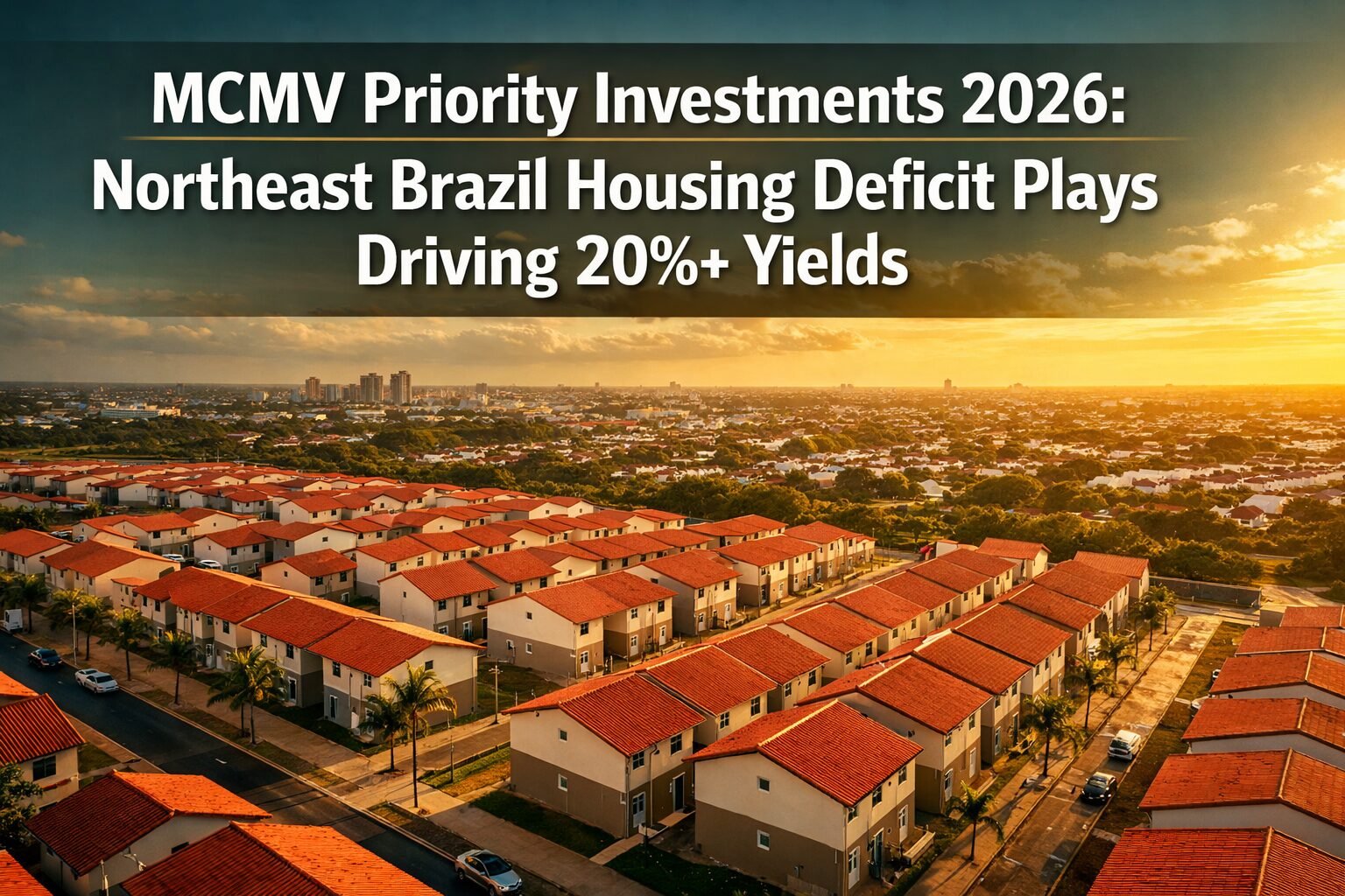 Northeast Brazil Housing Deficit Plays 2026: MCMV Priority Investments Driving 20%+ Yields in Underserved Municipalities