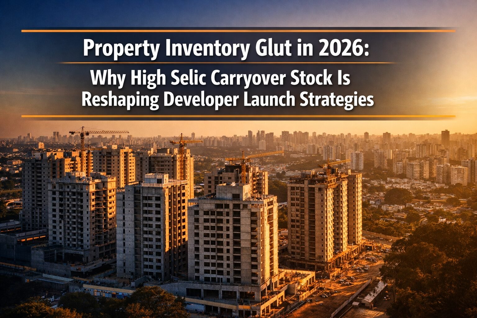 Property Inventory Glut in 2026: Why High Selic Carryover Stock Is Reshaping Developer Launch Strategies
