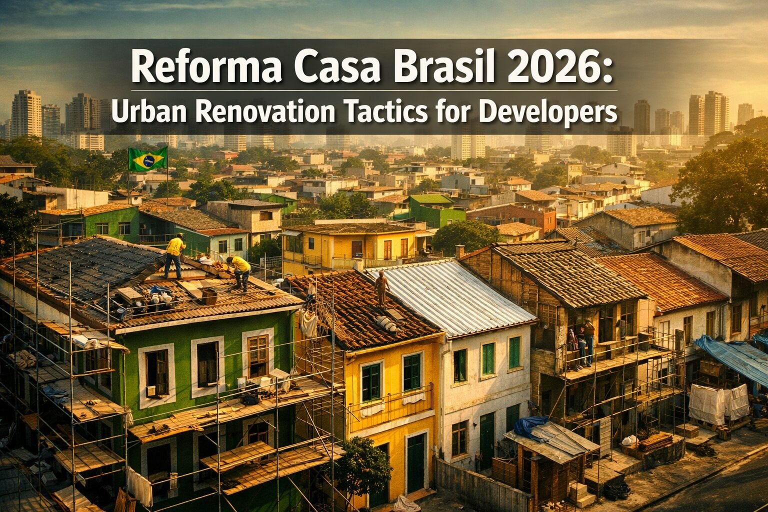 Reforma Casa Brasil 2026: Urban Renovation Tactics for Developers Targeting Election-Year Subsidies
