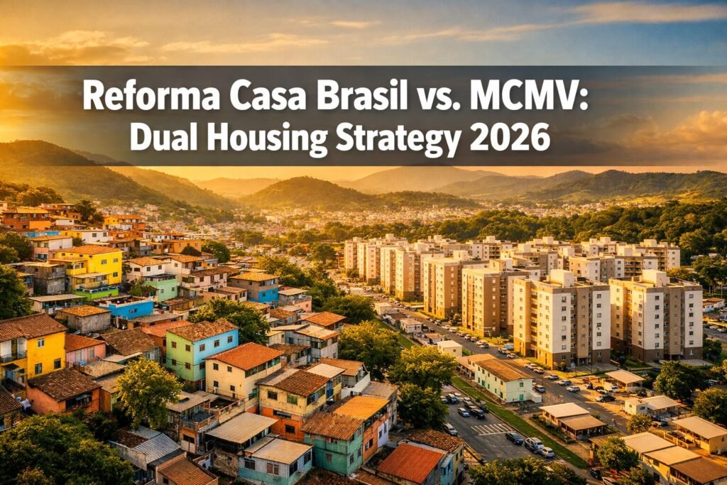 Reforma Casa Brasil vs. MCMV: Strategic Positioning for Developers in Brazil's Dual Housing Program Landscape 2026