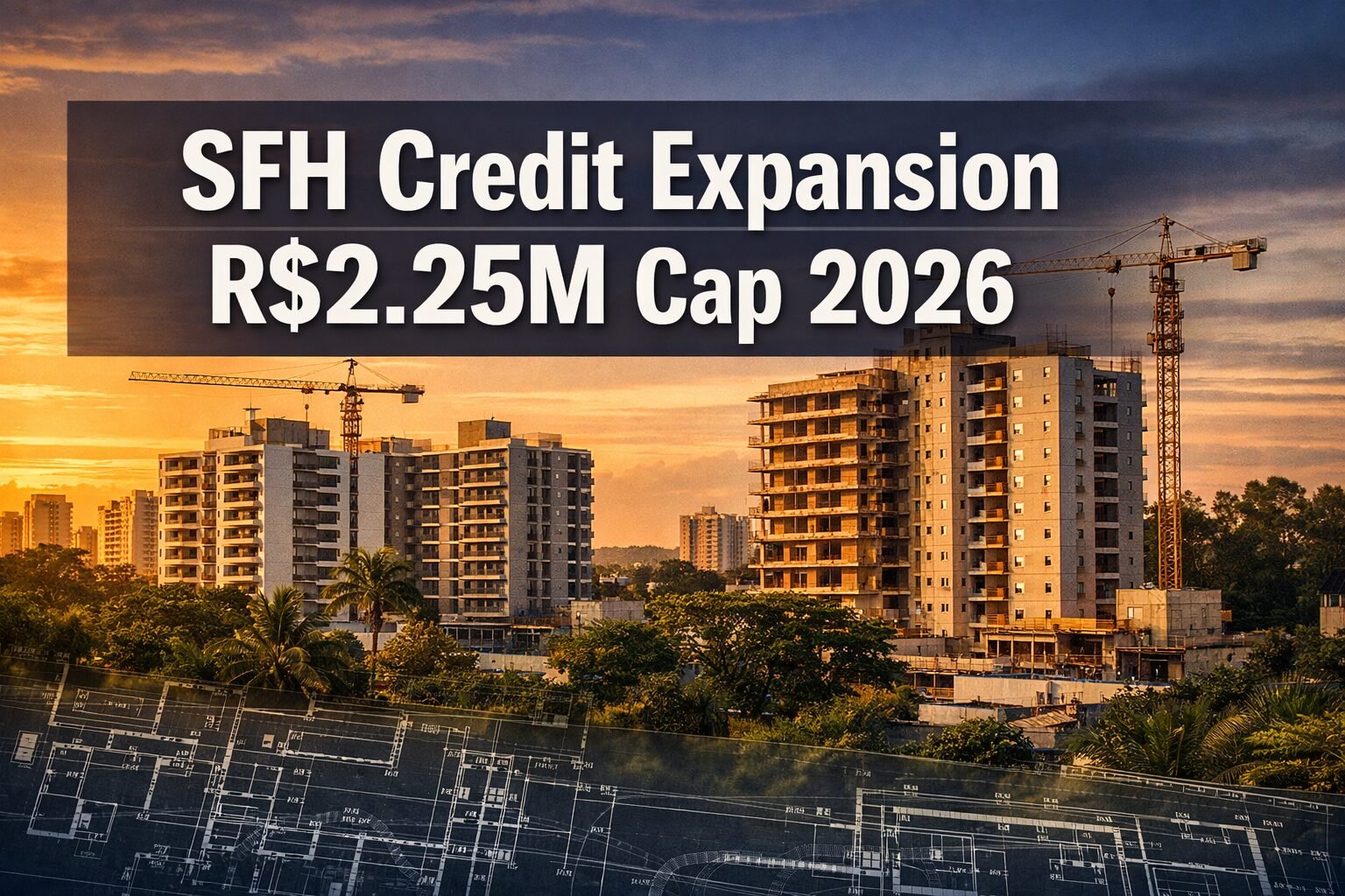 SFH Credit Expansion to R$2.25M Cap 2026: Launch Strategies for Mid-Market Residential Projects