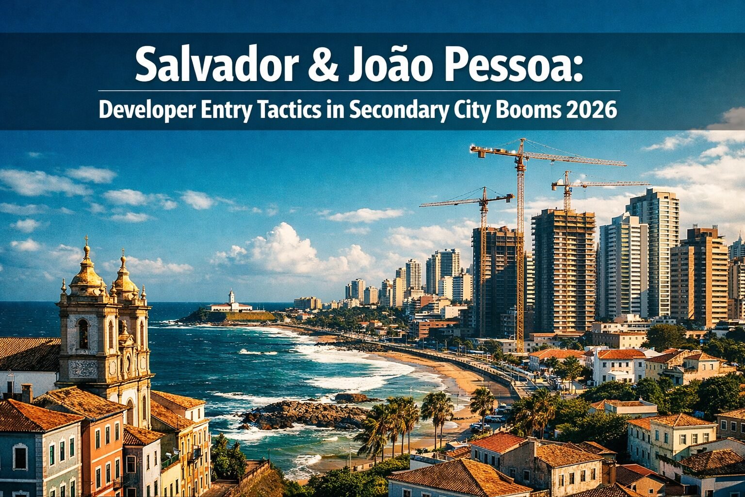 Salvador and João Pessoa Price Surges 2026: Developer Entry Tactics in Secondary City Booms