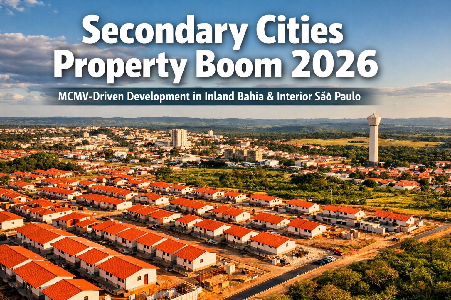 Secondary Cities Property Boom 2026: MCMV-Driven Development Tactics in Inland Bahia and Interior São Paulo