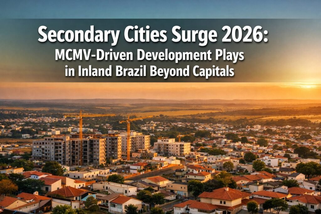 Secondary Cities Surge 2026: MCMV-Driven Development Plays in Inland Brazil Beyond Capitals