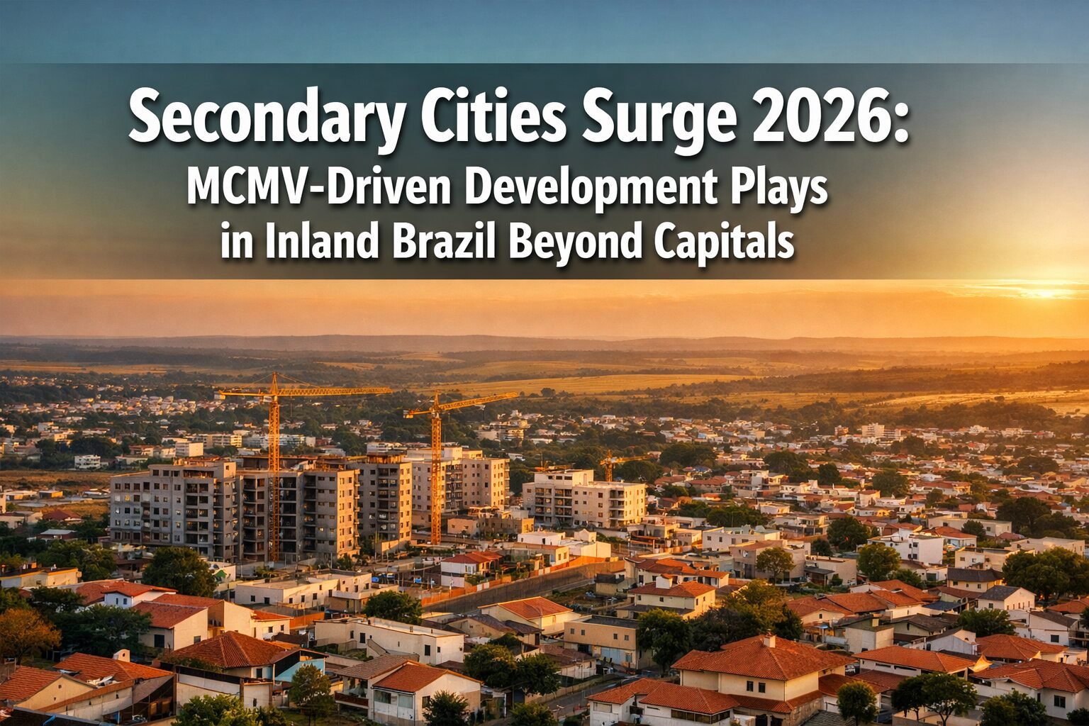 Secondary Cities Surge 2026: MCMV-Driven Development Plays in Inland Brazil Beyond Capitals