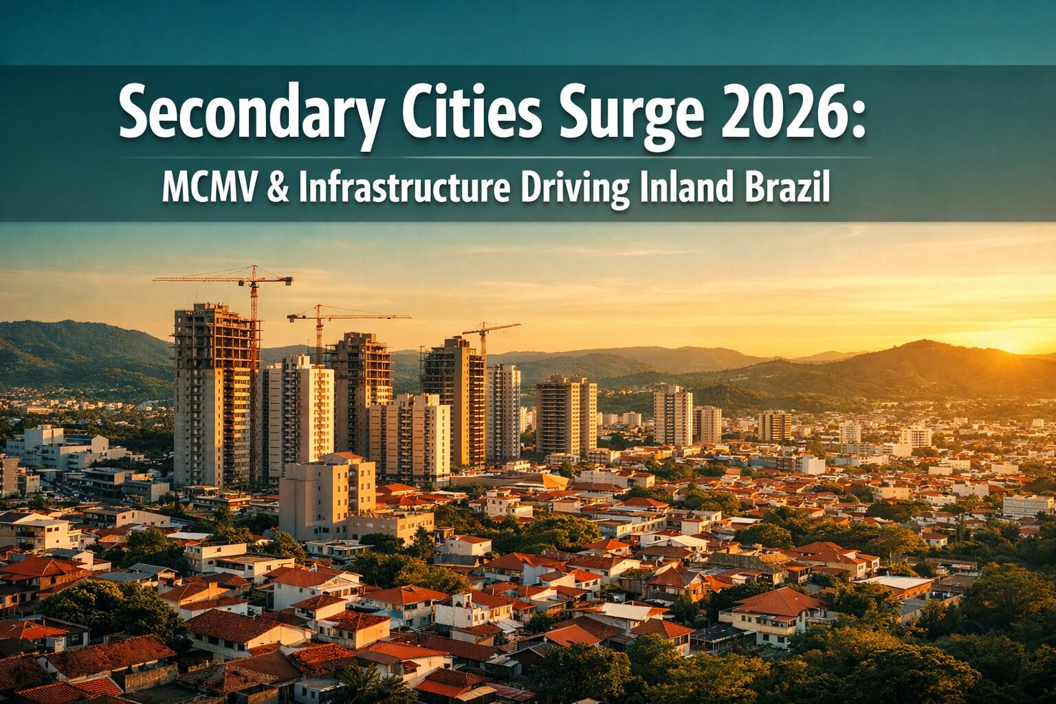 Secondary Cities Surge 2026: MCMV and Infrastructure Driving Inland Development Beyond São Paulo and Rio