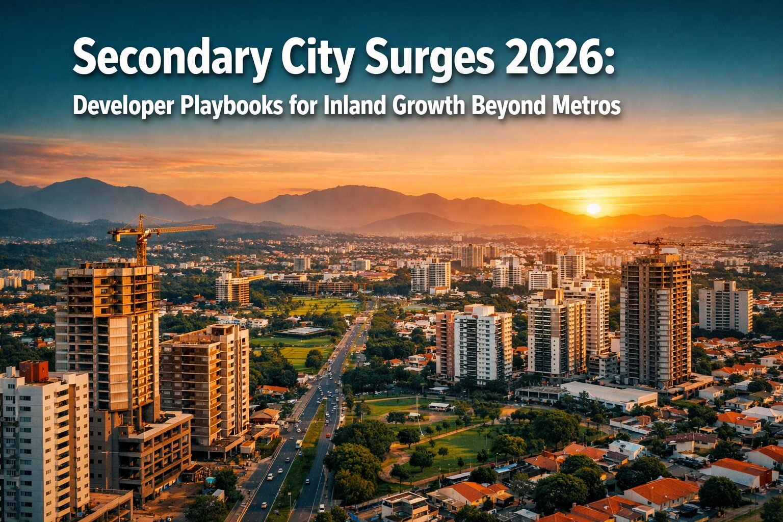 Secondary City Surges 2026: Developer Playbooks for Inland Growth Beyond Metros